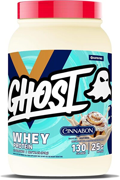 Ghost مسحوق بروتين مصل اللبن بنكهة سينابون، 2 رطل، 26 حصة