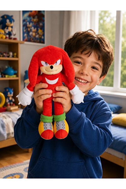 Cici Oyuncak Sonic The Hedgehog Sonic 3 Movie Knuckles 22 cm Jakks Pacific Or...
