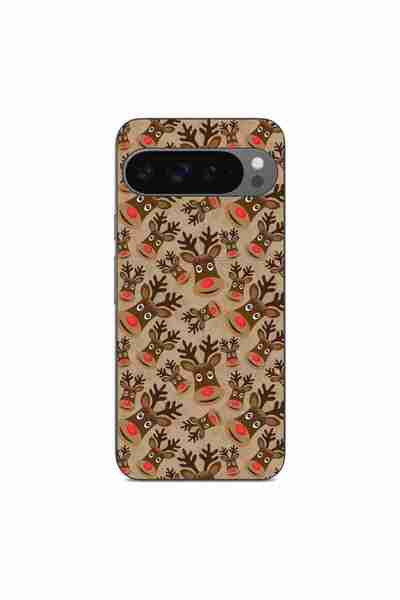 OEM Husa compatibila cu Google Pixel 9 Pro XL Silicon Gel Tpu Model Craciun R...