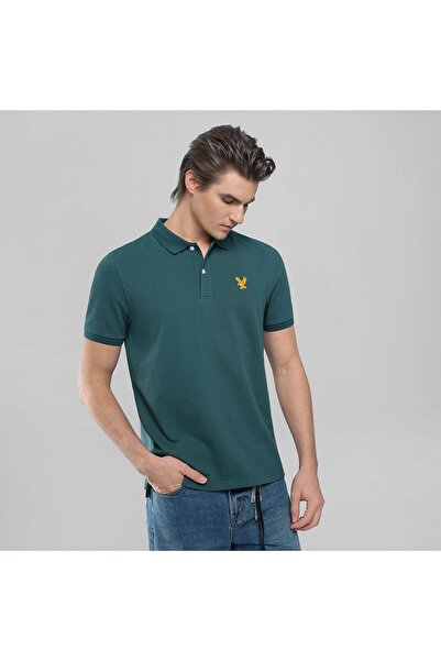 Giordano Men's Slim Fit Lycra Pique Polo Shirt