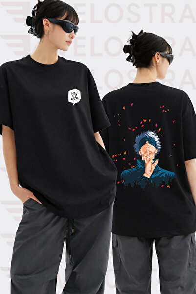 Velostra Unisex Gojo Satoru Anime Printed Special Design Oversize Comfortable...