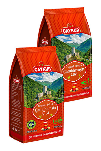 Çaykur Organik Elekaltı Çamlıhemşin Çayı 80 gr. İkili Paket