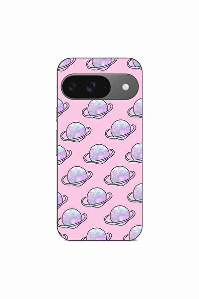 OEM Husa compatibila cu Google Pixel 9 Silicon Gel Tpu Model Saturn Dreams