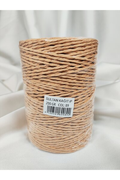 Sultan Ață de hârtie pentru tricotat manual 200gr.-240mt. (1 bucată) - Culoar...