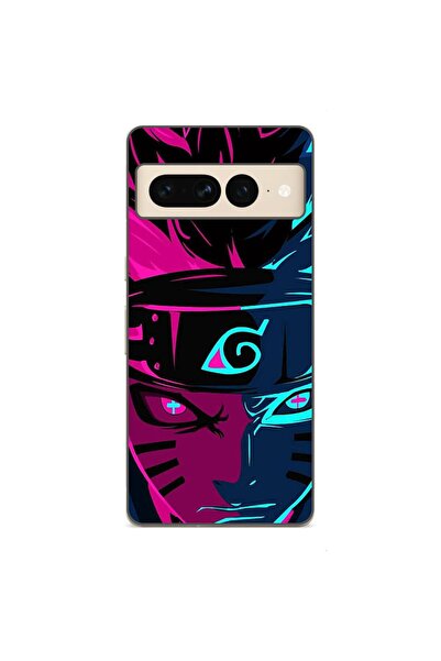 OEM Husa compatibila cu Google Pixel 8 Pro Silicon Gel Tpu Model Naruto Purpl...