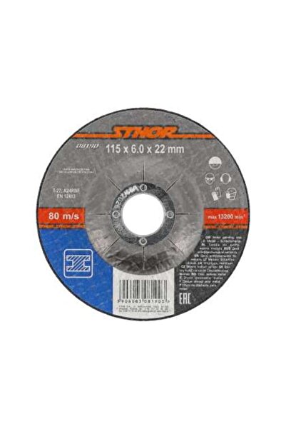 Sthor Disc abraziv pentru metal 115X6X22.2Mm