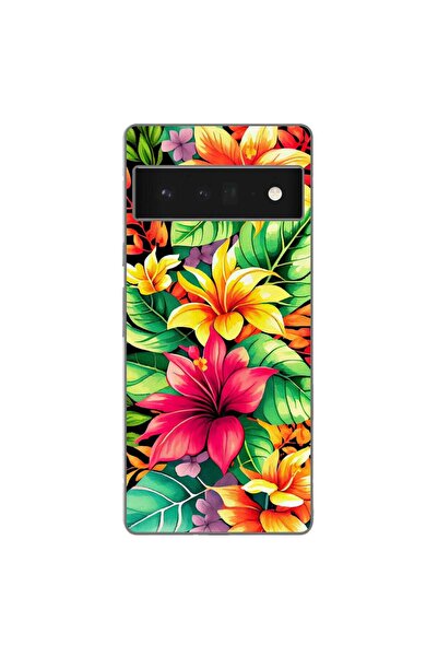 OEM Husa compatibila cu Google Pixel 6 Pro Silicon Gel Tpu Model Crini