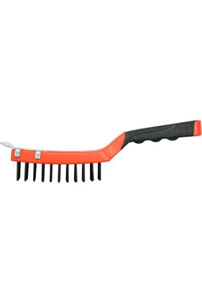 yato Perie De Sârmă Din Oțel, 4 Rânduri, Mâner Din Plastic Cu Racletă