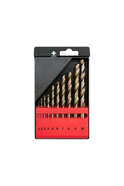 yato Set Burghie Metal 1-10Mm, Cobalt, 10 Buc