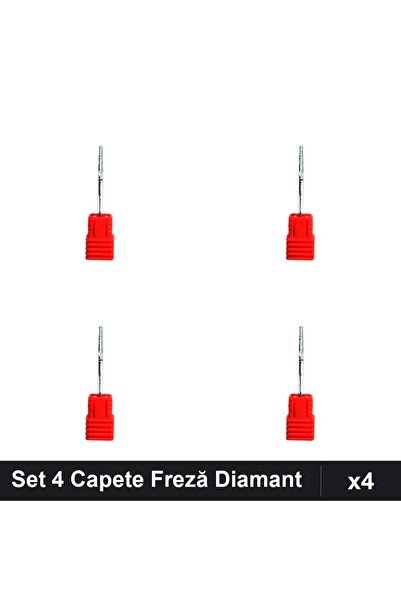 NAİLS Set 4 Capete Freză Diamant Unghii, Manichiură Profesională, Polisare și...