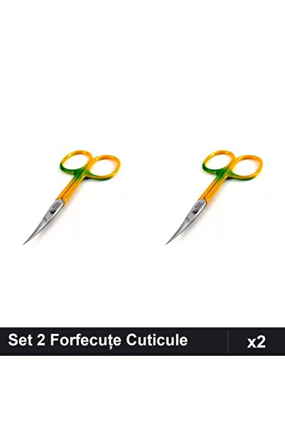 One Group Set 2 Forfecuțe Profesionale Cuticule Degrade, Manichiură
