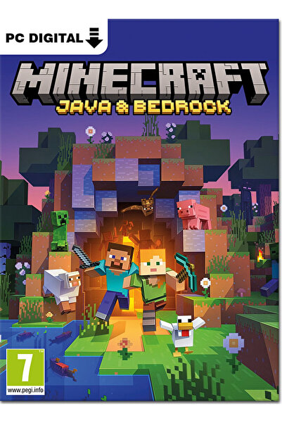 Mojang Minecraft: Java & Bedrock Edition (PC/MAC) - Minecraft.net Resmi Kodu