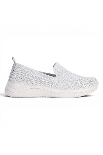 Ayakcenter Gabi Gb-01 Anorak gri, pantofi de vară pentru femei