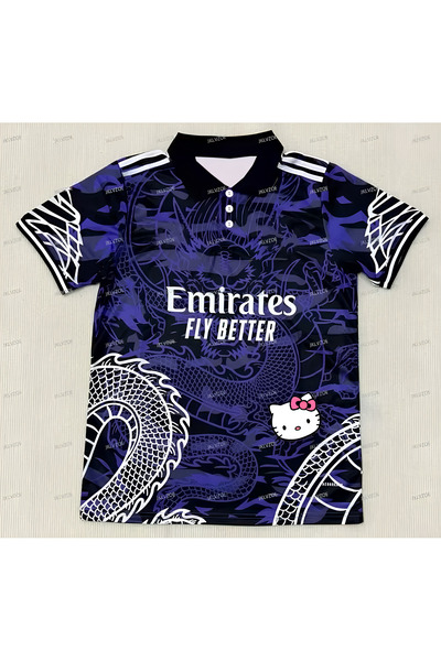 Minga London Lacivert Kitty Forma Madrid Dragon Jersey Forma T-shirt
