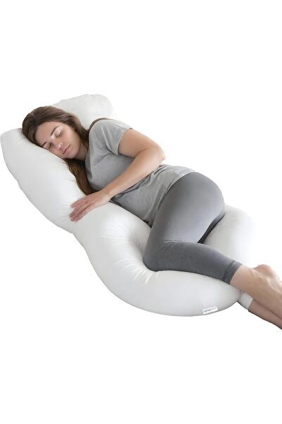COTTON HOME ® Pregnancy Pillow 80 X 130 cm Super Soft Lightweight Maternity F...