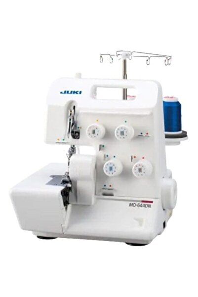Juki ماكينة خياطة أوفرلوك MO-644 DN/CE بإبرتين، 2/3/4 خيوط مع تدبيس أوتوماتيك...
