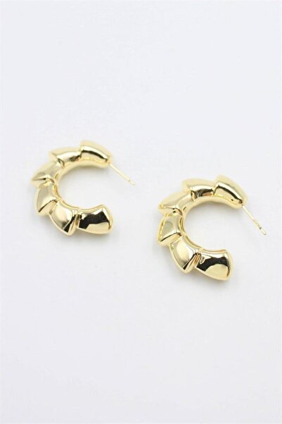 atastore2017 Hoop Earrings - Gold