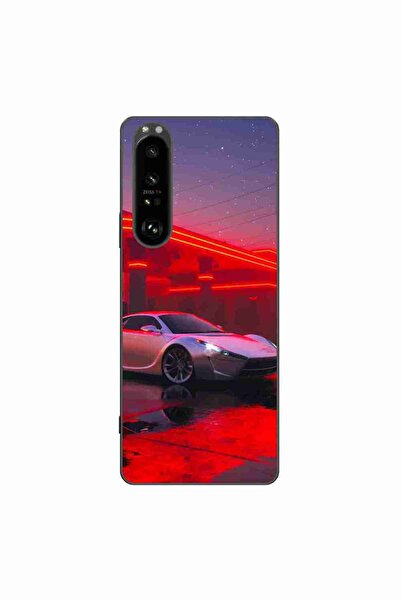 OEM Husa compatibila cu Sony Xperia 1 III Silicon Gel Tpu Model Future Car