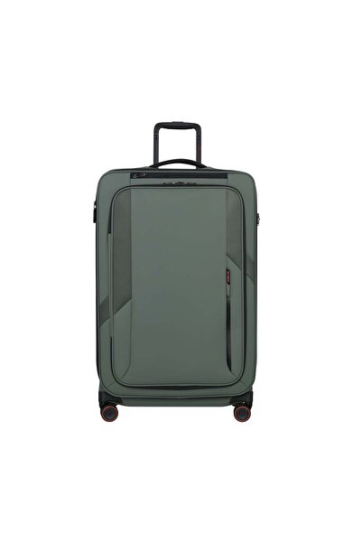 Samsonite Glazed - Spinner Yeşil 78/29 Körüklü Büyük Boy Valiz