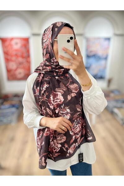 e.m ipek Nera Patterned Shawl - Brown