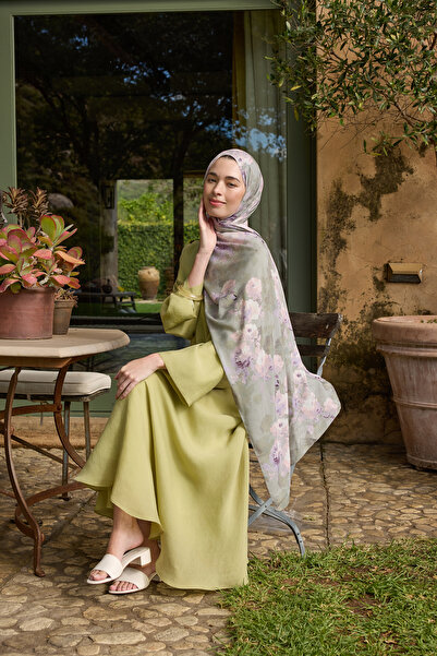 Qef Deluxe Summer Flow Shawl Lavender