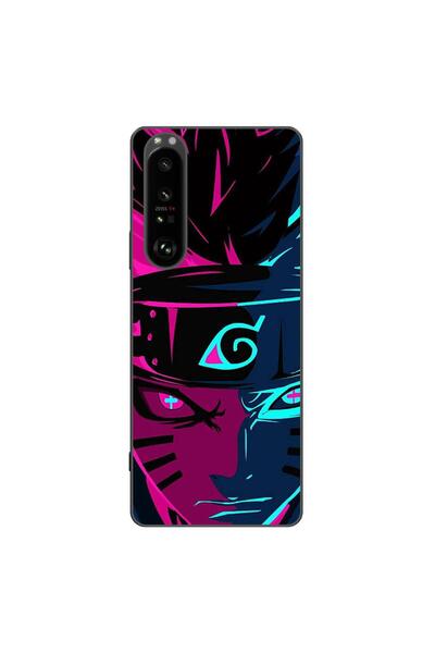 OEM Husa compatibila cu Sony Xperia 1 III Silicon Gel Tpu Model Naruto Purple...