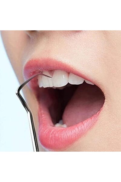 Nzr beautestore Outlet 7 Parça Paslanmaz Çelik Ağız Diş Tartar Sökücü Temizlik Bakım Seti 2026 11034