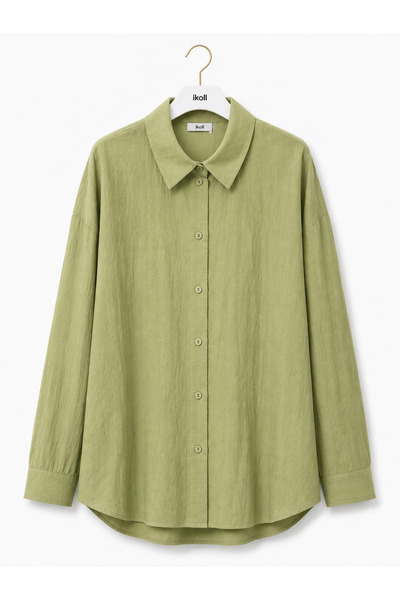 İDOL GİYİM Women's Oversize Relaxed Fit Shirt