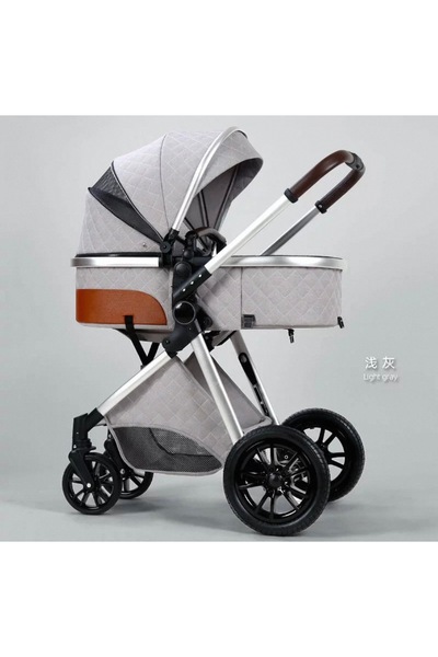 NO BRAND Three-In-One Baby Stroller.