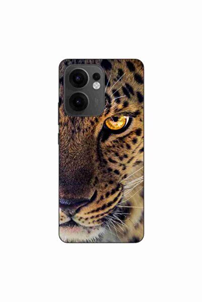 OEM Case compatible with Oppo Reno13 F Silicone Gel Tpu Leopard Pattern