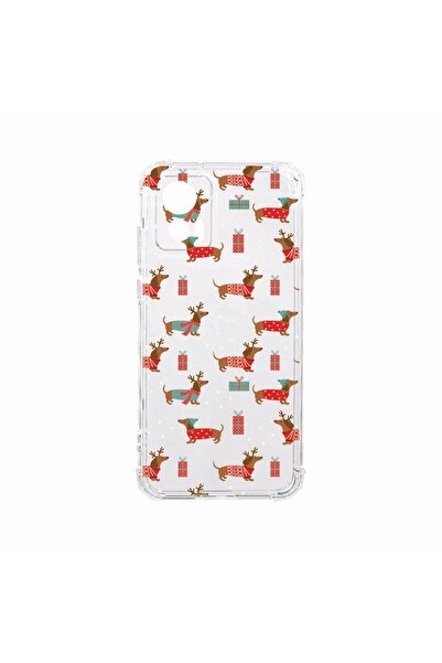bestcase Противоударен калъф, съвместим с Motorola Edge 30 Neo, Дакел Коледа,...