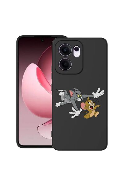 bestcase Θήκη για OPPO Reno13 F 5G, Premium Λεπτή Σιλικόνη 1.2MM, Tom και Jer...