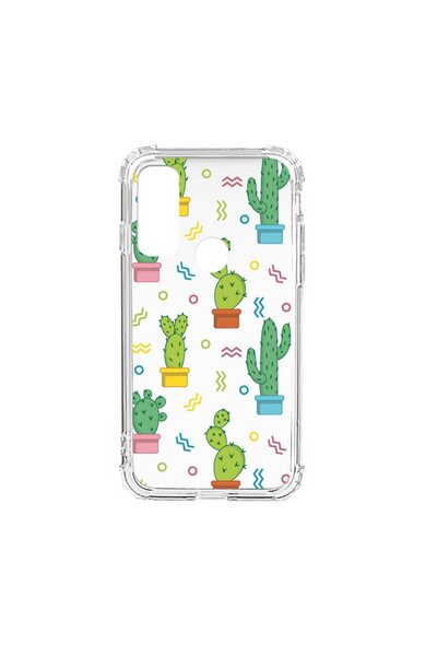 bestcase Husa Anti Shock Silicon Compatibila cu Motorola Moto E20, Cactus, Mi...