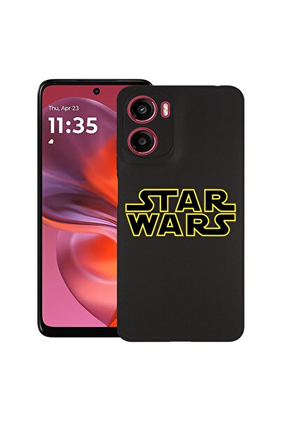 bestcase ¬Æ Husa pentru Motorola Moto G05, Star Wars, Slim Silicon 0.8MM, Ant...
