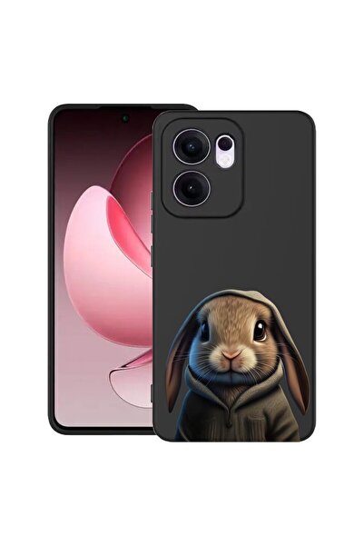 bestcase Husă pentru OPPO Reno13 F 5G, Silicon subțire premium de 1.2MM, Iepu...