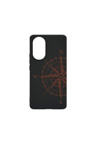 bestcase Тънък силиконов калъф 0.8ММ, съвместим с Honor 50 SE, Компас, Устойч...