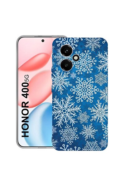 bestcase ¬Æ Husa Clear Silicon pentru Honor 400, Winter Pattern, 2036423 T 1366