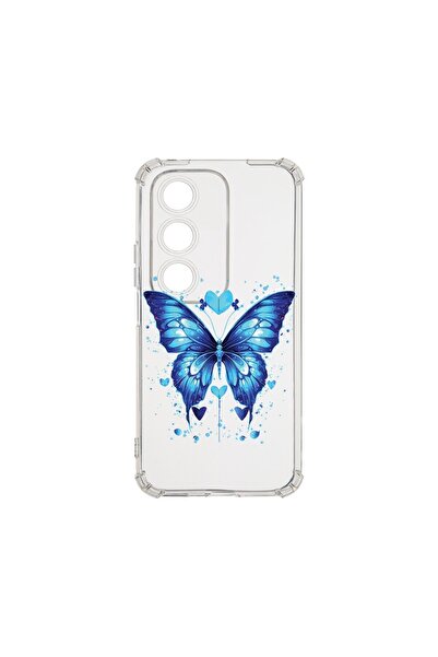 bestcase Husa pentru OPPO A80 5G, BestCase¬Æ Anti Shock 1.5MM, Blue Butterfly...