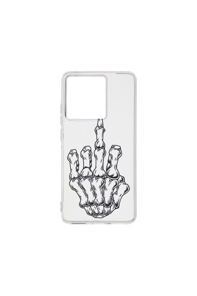 bestcase ¬Æ Husa Clear Silicon 2MM, Compatibila Cu Motorola Edge 50 Pro, Skel...