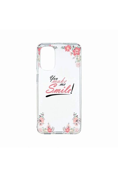 bestcase Husa Silicon, Compatibila Cu Motorola Moto G62 5G, Make Me Smile, Re...