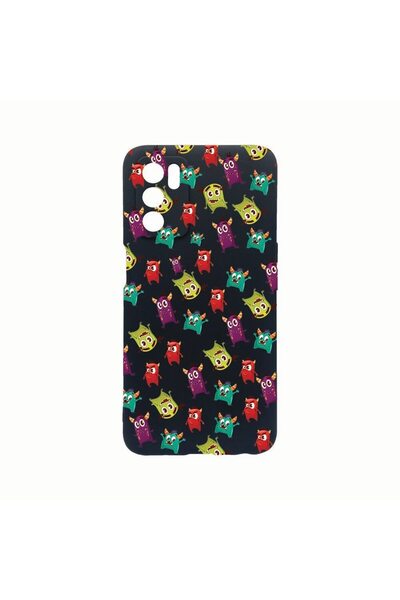 bestcase Θήκη Σιλικόνης, Συμβατή με Oppo A16, Σχέδιο Τέρατα, Ανθεκτική στη Φθ...