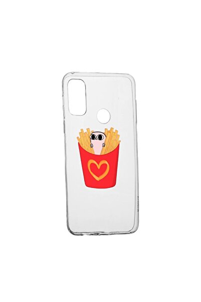 bestcase Husa Silicon I Love Chips, Compatibila Cu Motorola Moto E40, reziste...