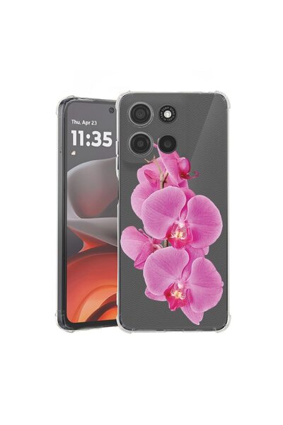 bestcase ¬Æ Husa Anti Shock Compatibila cu Motorola Moto G86 Power, Floral - ...