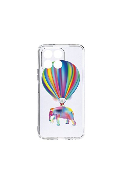 bestcase Husa BestCase¬Æ Clear Silicon, Compatibila Cu Honor X8 5G, Rainbow E...