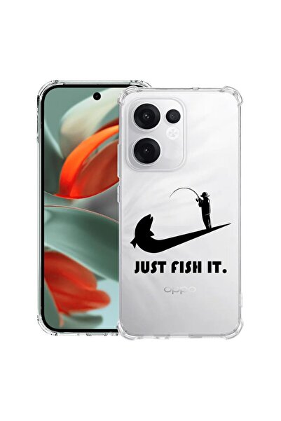 bestcase ¬Æ Husa compatibila OPPO Reno13 F 5G, Anti Shock 1.5MM, Just Fish It...