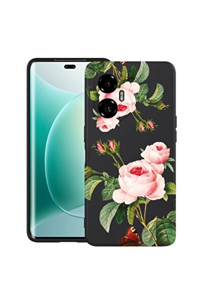 bestcase Θήκη για Honor 300 με σχέδιο τριαντάφυλλο, TPU Ματ Εξαιρετικά Λεπτή,...