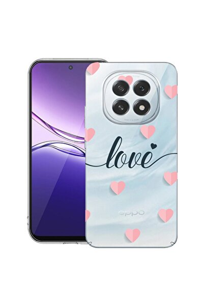 bestcase Husă pentru OPPO F29 cu design Love Flying Hearts, din silicon trans...