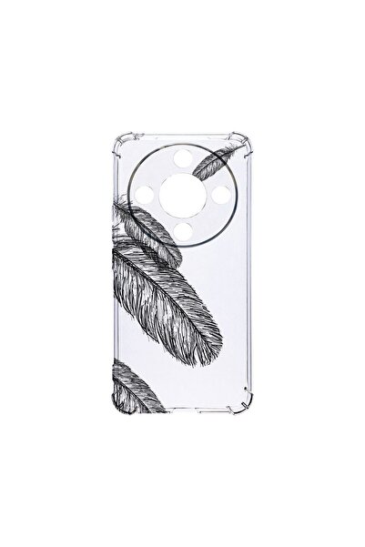 bestcase Αντικραδασμική Θήκη 1.5MM, Συμβατή με Honor Magic6 Lite, Feathers BW...