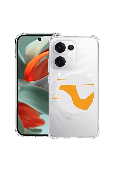 bestcase ¬Æ Husa compatibila OPPO Reno13 F 5G, Anti Shock 1.5MM, Camel, Prote...