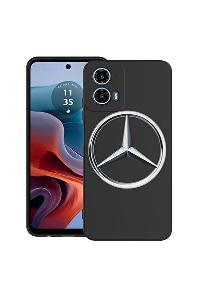 bestcase Θήκη για Motorola Moto G45 με σχέδιο Mercedes-Benz, TPU Ματ Εξαιρετι...